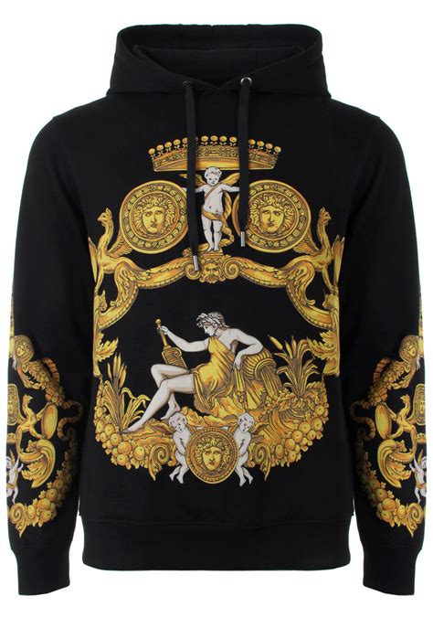 mens versace sweatshirts|versace hoodie men's sale.